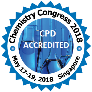 Global experts Meeting On Chemistry which is to be held during May 17-19, 2018, at Singapore city, Singapore.